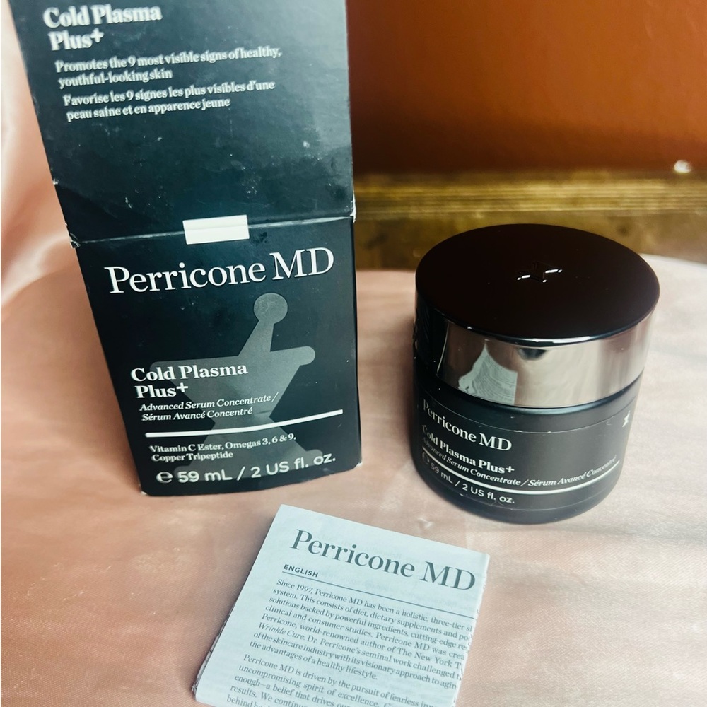 Perricone MD Cold Plasma Plus+ Advanced Serum in Black Packaging